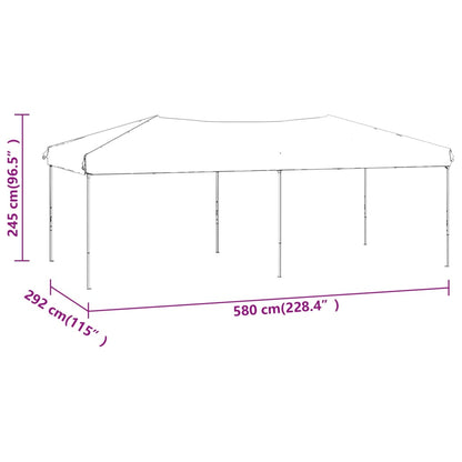 Tenda per Feste Pieghevole Tortora 3x6 m | homemem39
