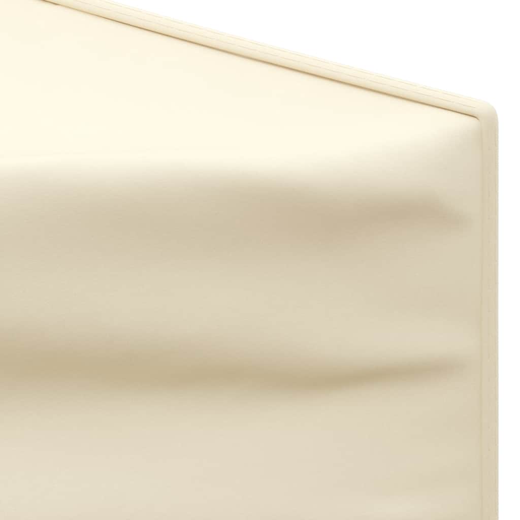 Tenda per Feste Pieghevole con Pareti Laterali Crema 3x6 m | homemem39