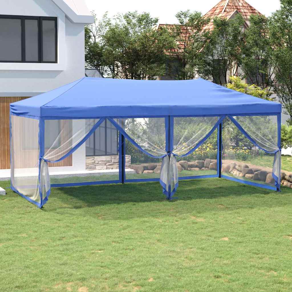 Tenda per Feste Pieghevole con Pareti Laterali