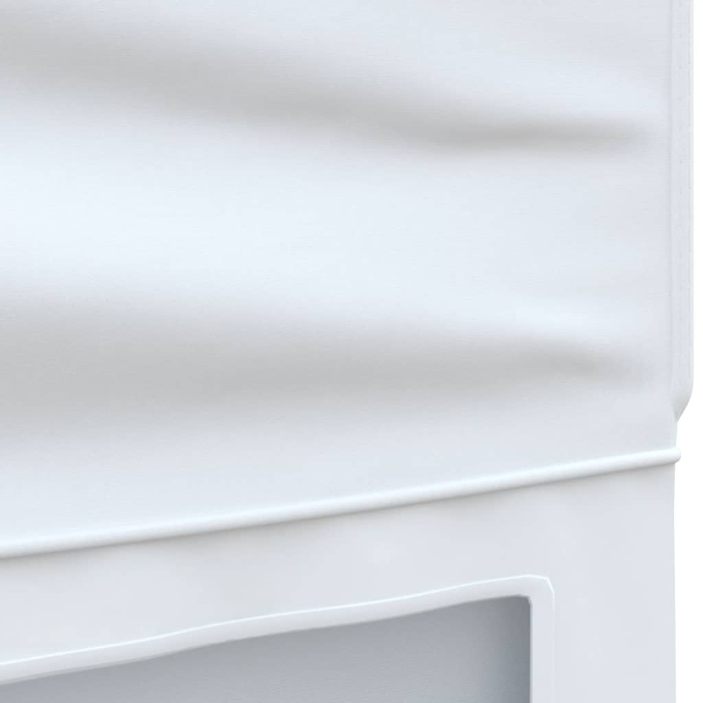 Tenda per Feste Pieghevole con Pareti Laterali Bianco 3x6 m | homemem39
