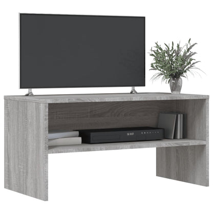 Mobile Porta TV Grigio Sonoma 80x40x40 cm in Legno Multistrato - homemem39