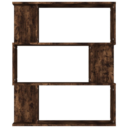 Libreria/Divisorio Rovere Fumo 80x24x96 cm in Legno Ingegnerizzato | homemem39