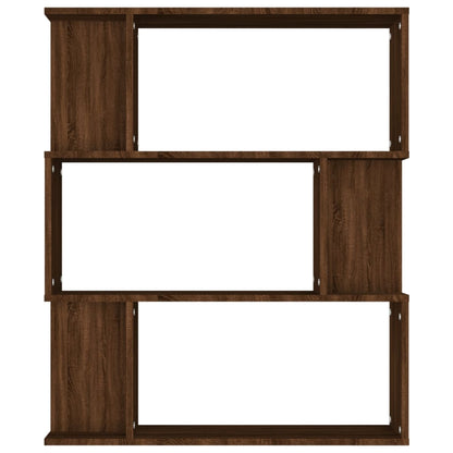 Libreria/Divisorio Rovere Marrone 80x24x96 cm Legno Ingegnerizzato | homemem39