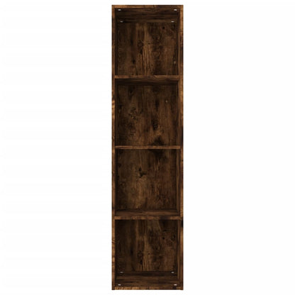 Libreria/Mobile TV Rovere Fumo 36x30x143cm in Legno Multistrato | homemem39
