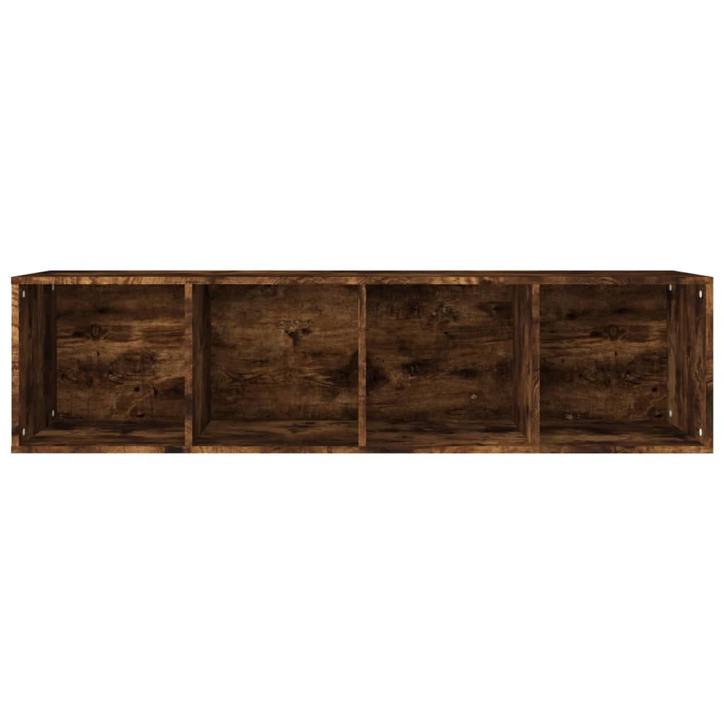 Libreria/Mobile TV Rovere Fumo 36x30x143cm in Legno Multistrato | homemem39