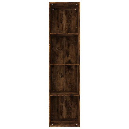 Libreria/Mobile TV Rovere Fumo 36x30x143cm in Legno Multistrato