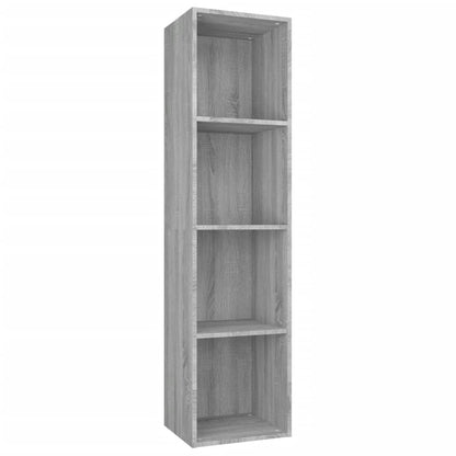Libreria/Mobile TV Grigio Sonoma 36x30x143 cm Legno Multistrato | homemem39