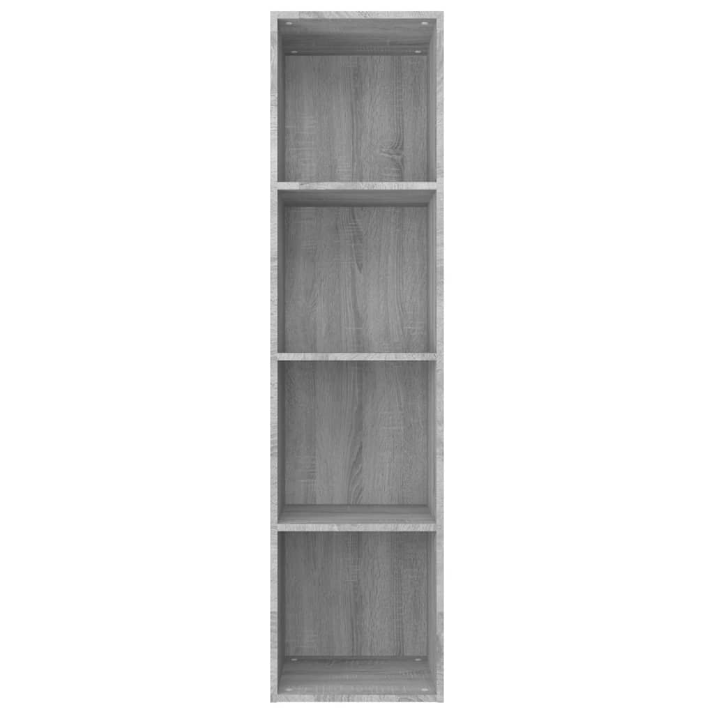 Libreria/Mobile TV Grigio Sonoma 36x30x143 cm Legno Multistrato | homemem39