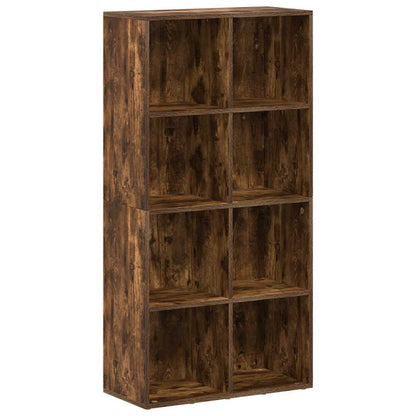 Libreria/Credenza Rovere Fumo 66x30x130 cm in Legno Multistrato | homemem39