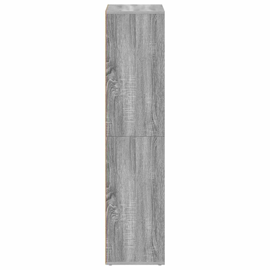 Libreria/Credenza Grigio Sonoma 66x30x130 cm Legno Multistrato | homemem39