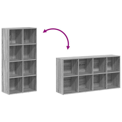 Libreria/Credenza Grigio Sonoma 66x30x130 cm Legno Multistrato | homemem39