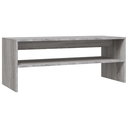 Tavolino da Salotto Grigio Sonoma 100x40x40cm Legno Multistrato | homemem39