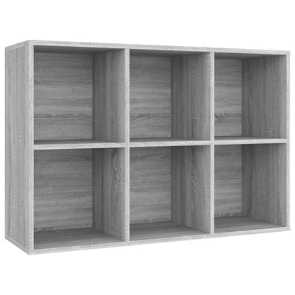 Libreria/Credenza Grigio Sonoma 66x30x98 cm Legno Multistrato | homemem39