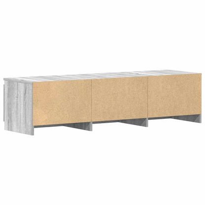 Mobile TV Grigio Sonoma 140x40x35,5 cm in Legno Multistrato - homemem39