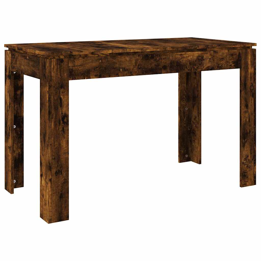Tavolo da Pranzo Rovere Fumo 120x60x76 cm Legno Multistrato | homemem39