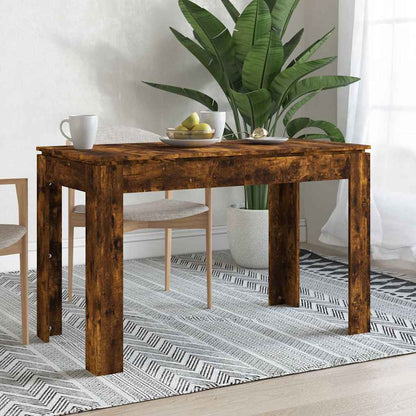 Tavolo da Pranzo Rovere Fumo 120x60x76 cm Legno Multistrato