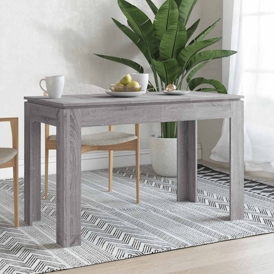 Tavolo da Pranzo Grigio Sonoma 120x60x76 cm Legno Multistrato | homemem39