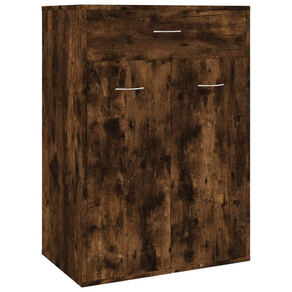 Scarpiera Rovere Fumo 60x35x84 cm in Legno Multistrato - homemem39