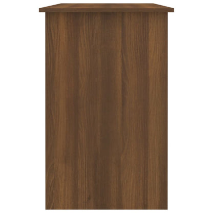Scrivania Rovere Marrone 100x50x76 cm in Legno Multistrato - homemem39