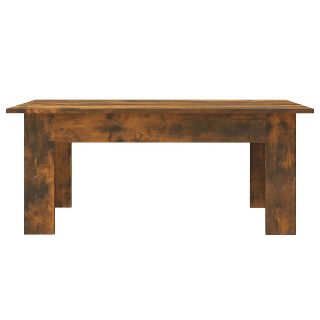 Tavolino da Salotto Rovere Fumo 100x60x42 cm Legno Multistrato | homemem39