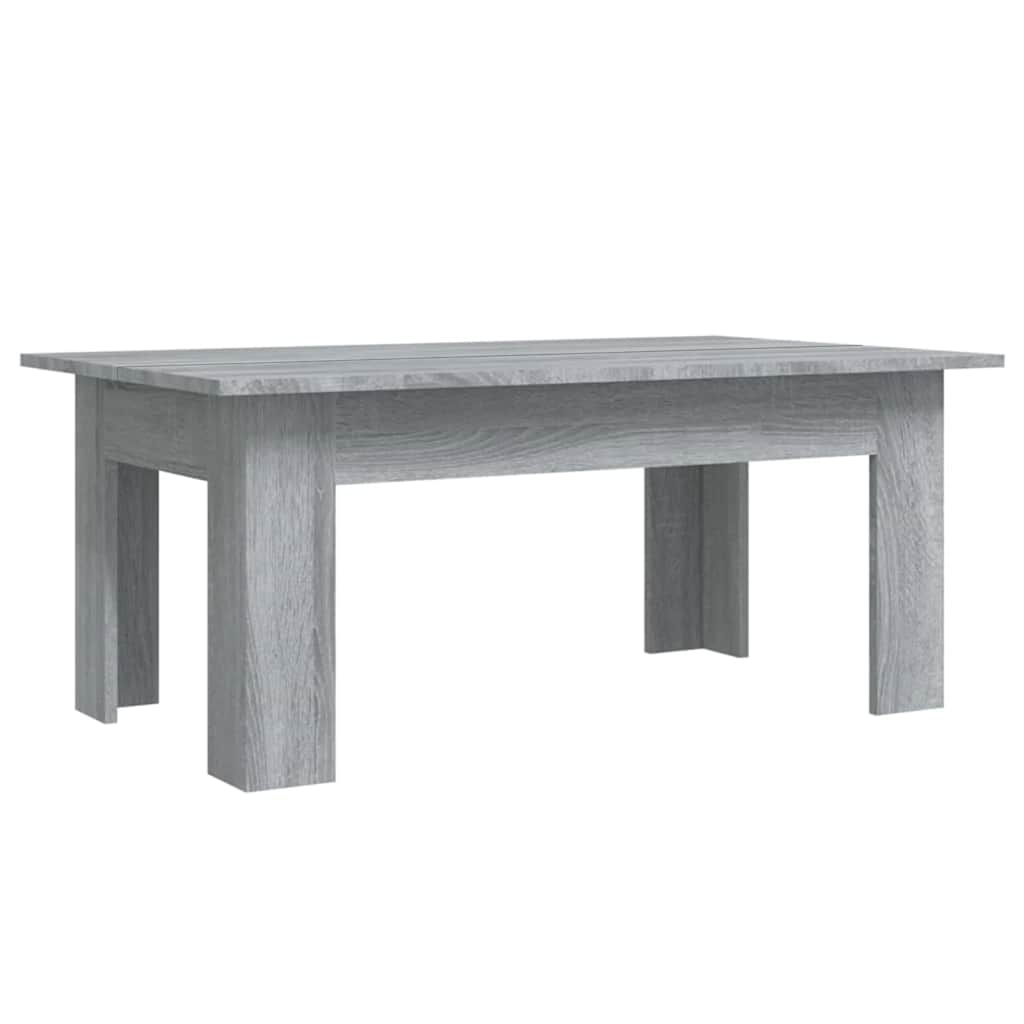 Tavolino da Salotto Grigio Sonoma 100x60x42cm Legno Multistrato | homemem39
