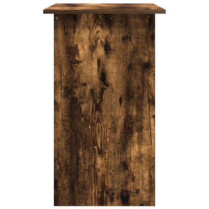 Scrivania Rovere Fumo 80x45x74 cm in Legno Multistrato - homemem39