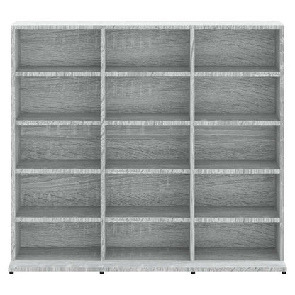 Mobile Porta CD Grigio Sonoma 100x23x89,5 cm Legno Multistrato