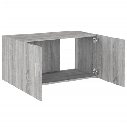 Armadietto da Parete Grigio Sonoma 80x39x40cm Legno Multistrato | homemem39