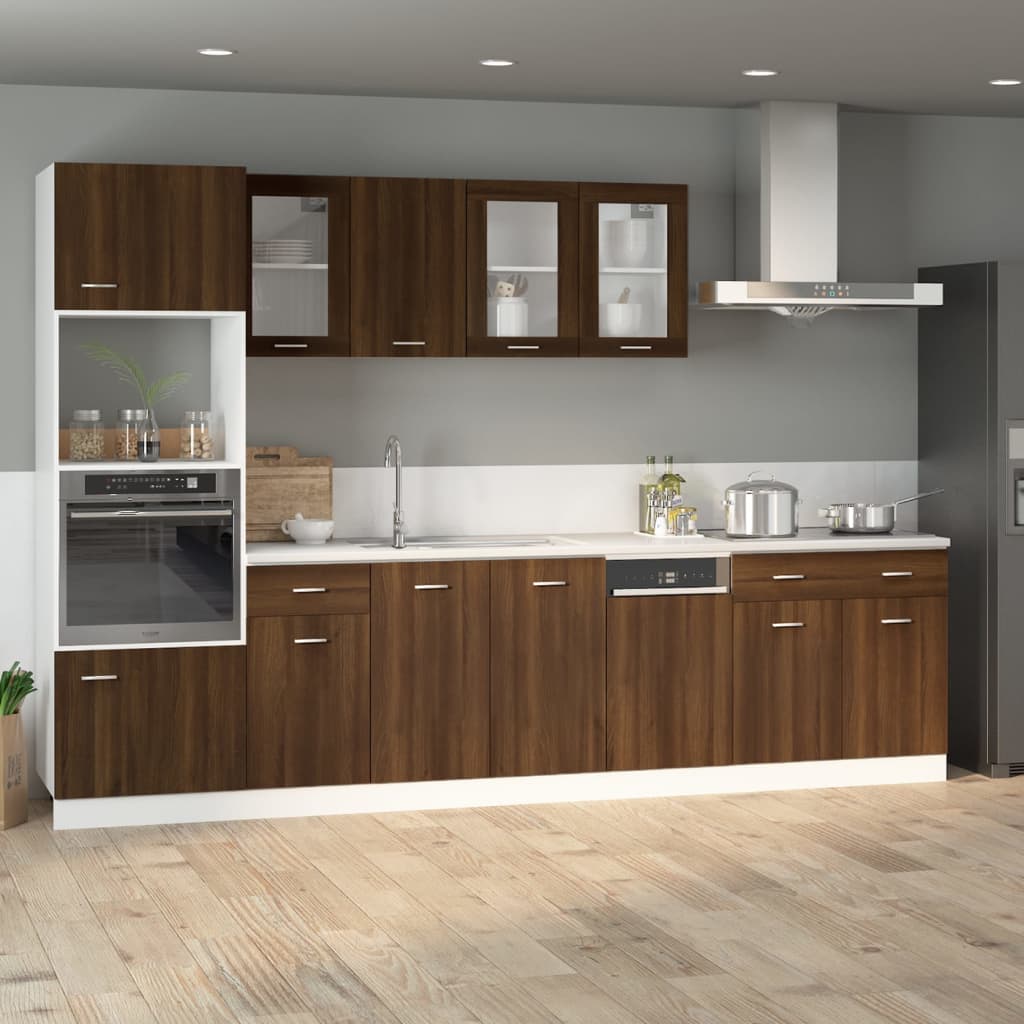 Mobile con Cassetto “Lyon” Rovere Marrone 40x46x81,5
