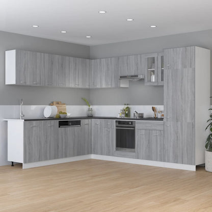 Armadietto Cucina “Lyon” Grigio Sonoma 75,5x75,5x81,5 cm | homemem39