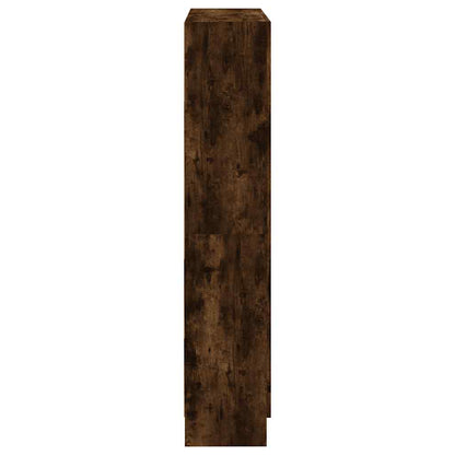 Libreria Rovere Fumo 82,5x30,5x150 cm in Legno Multistrato | homemem39