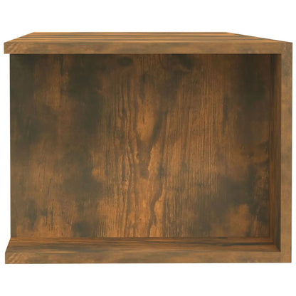 Mobile Porta TV con Luci LED Rovere Fumo 135x39x30 cm - homemem39
