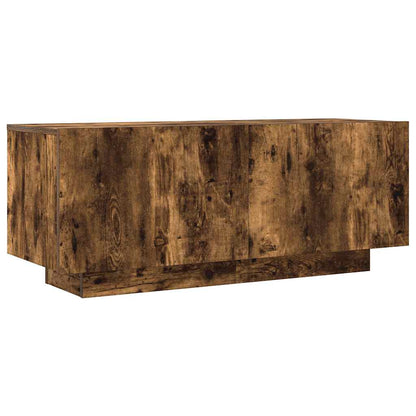 Mobile TV Rovere Fumo 100x35x40 cm in Legno Multistrato - homemem39
