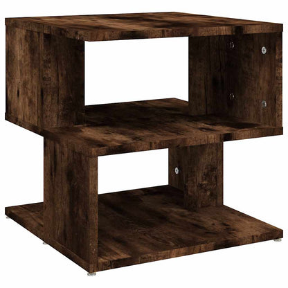Tavolino da Salotto Rovere Fumo 40x40x40cm in Legno Multistrato | homemem39