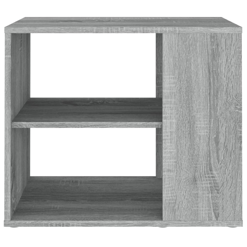 Mobiletto Laterale Grigio Sonoma 60x30x50 cm Legno Multistrato - homemem39