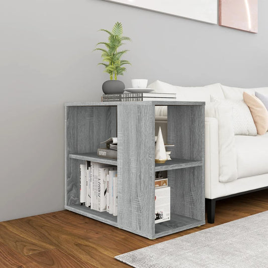 Mobiletto Laterale Grigio Sonoma 60x30x50 cm Legno Multistrato - homemem39