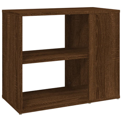 Mobiletto Laterale Rovere Marrone 60x30x50 cm Legno Multistrato - homemem39