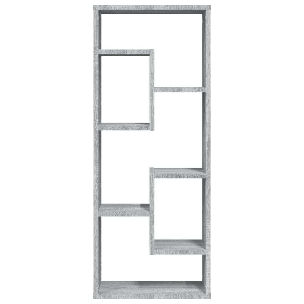 Mensola a Muro Grigio Sonoma 36x16x90 cm in Legno Multistrato | homemem39
