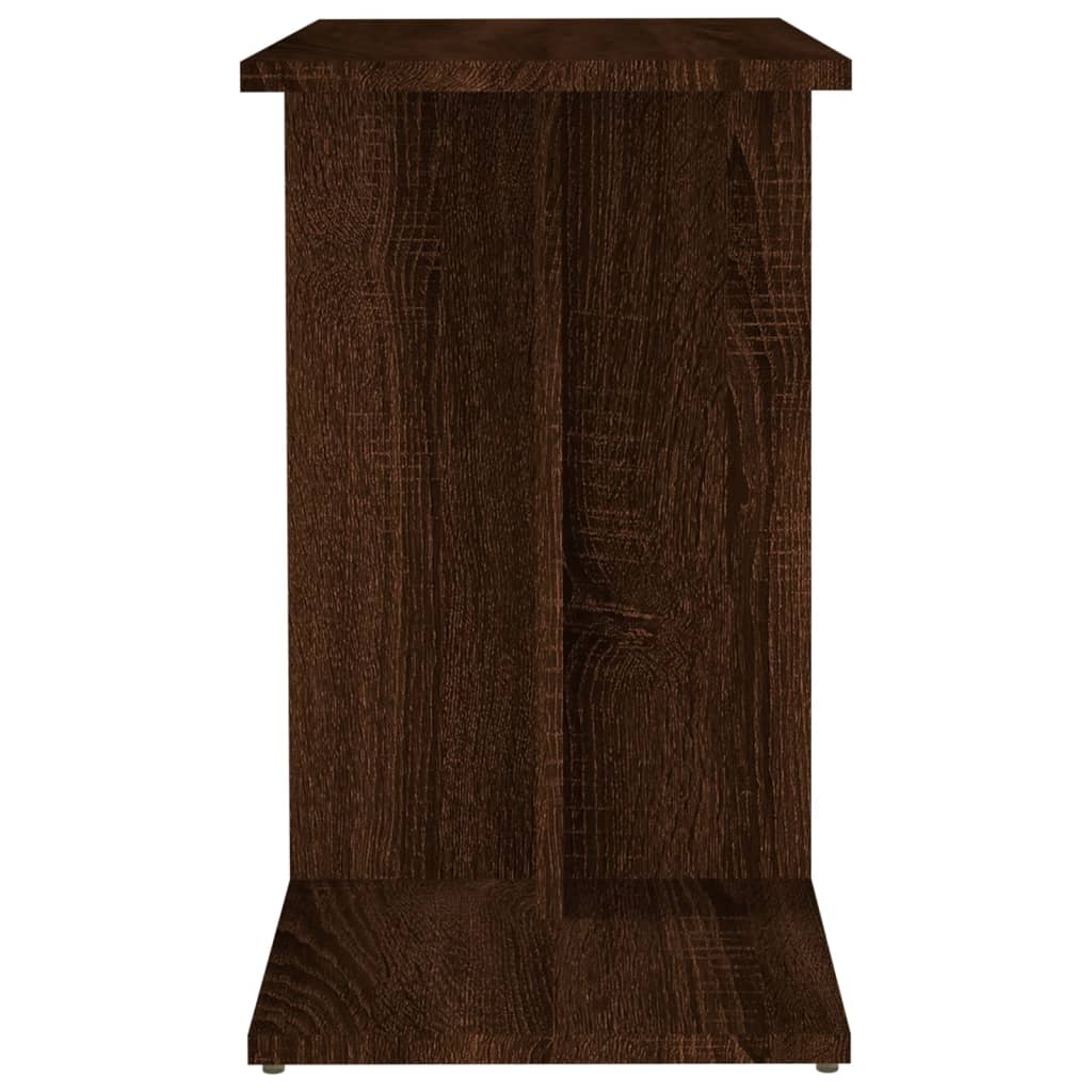 Tavolino da Salotto Rovere Marrone 50x30x50cm Legno Multistrato | homemem39