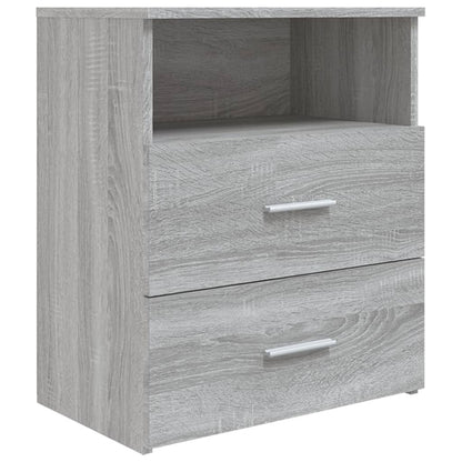 Comodini 2 pz Grigio Sonoma 50x32x60 cm - homemem39