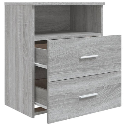 Comodini 2 pz Grigio Sonoma 50x32x60 cm - homemem39