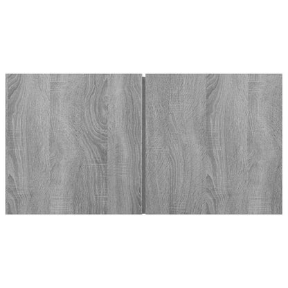 Mobili TV Pensili Grigio Sonoma 3 pz 60x30x30 Legno Multistrato - homemem39