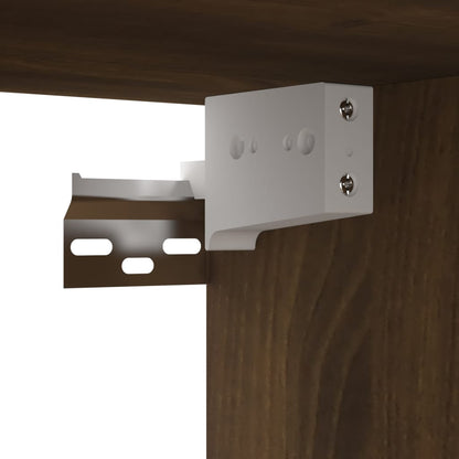 Mobile TV Pensile Rovere Marrone 60x30x30 cm Legno Multistrato - homemem39