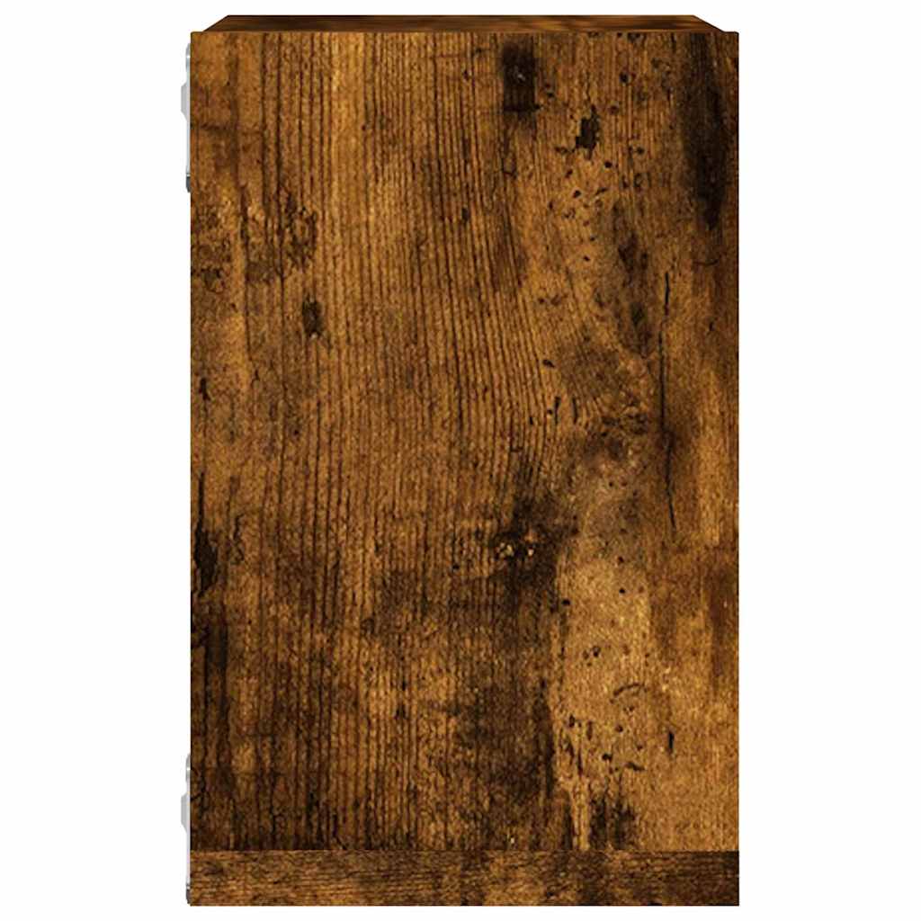 Scaffali da parete 4 pcs Rovere fumé 26 x 15 x 26 cm | homemem39