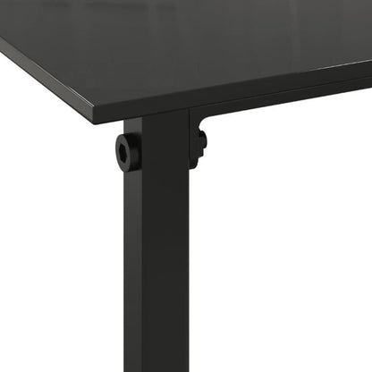 Set Salotto da Esterno 4 pz con Cuscini in Polyrattan Nero | homemem39