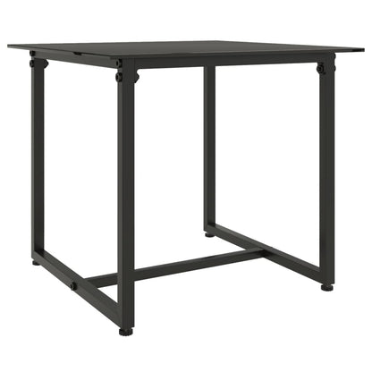 Set Divani da Giardino 3 pz con Cuscini Nero in Polyrattan - homemem39