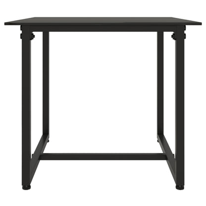 Set Divani da Giardino 3 pz con Cuscini Nero in Polyrattan - homemem39