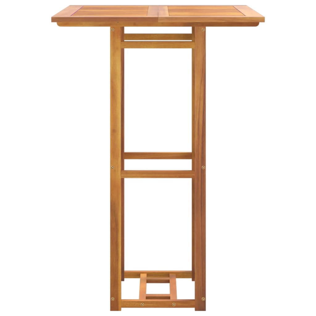 Set da Bar per Esterni 3 pz in Legno Massello di Acacia | homemem39