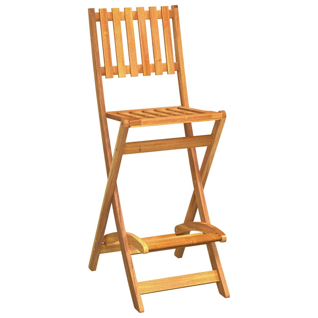 Set da Bar per Esterni 5 pz in Legno Massello di Acacia | homemem39