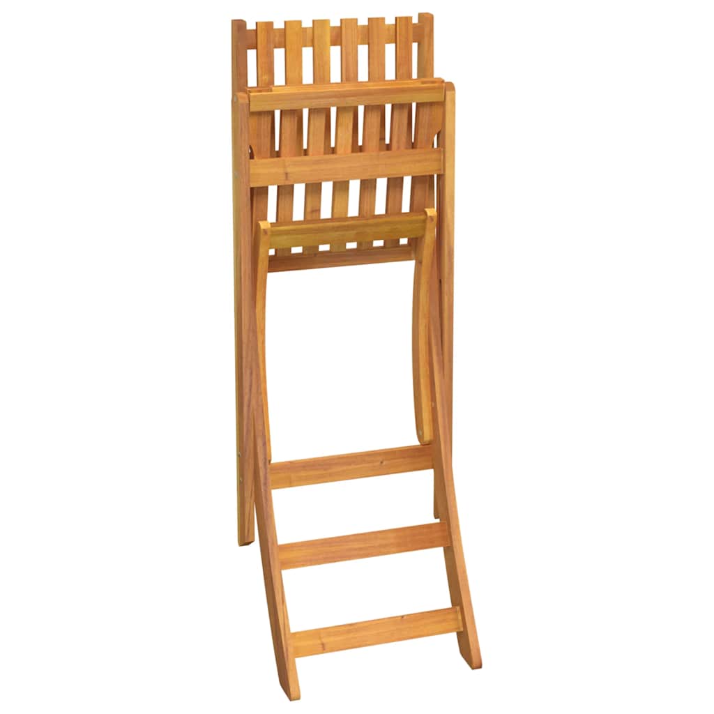 Set da Bar per Esterni 5 pz in Legno Massello di Acacia | homemem39